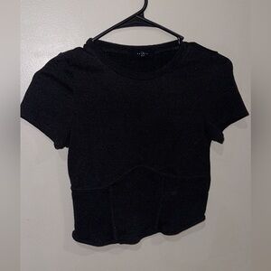 Small Detailed Crop Top - 21 Saints